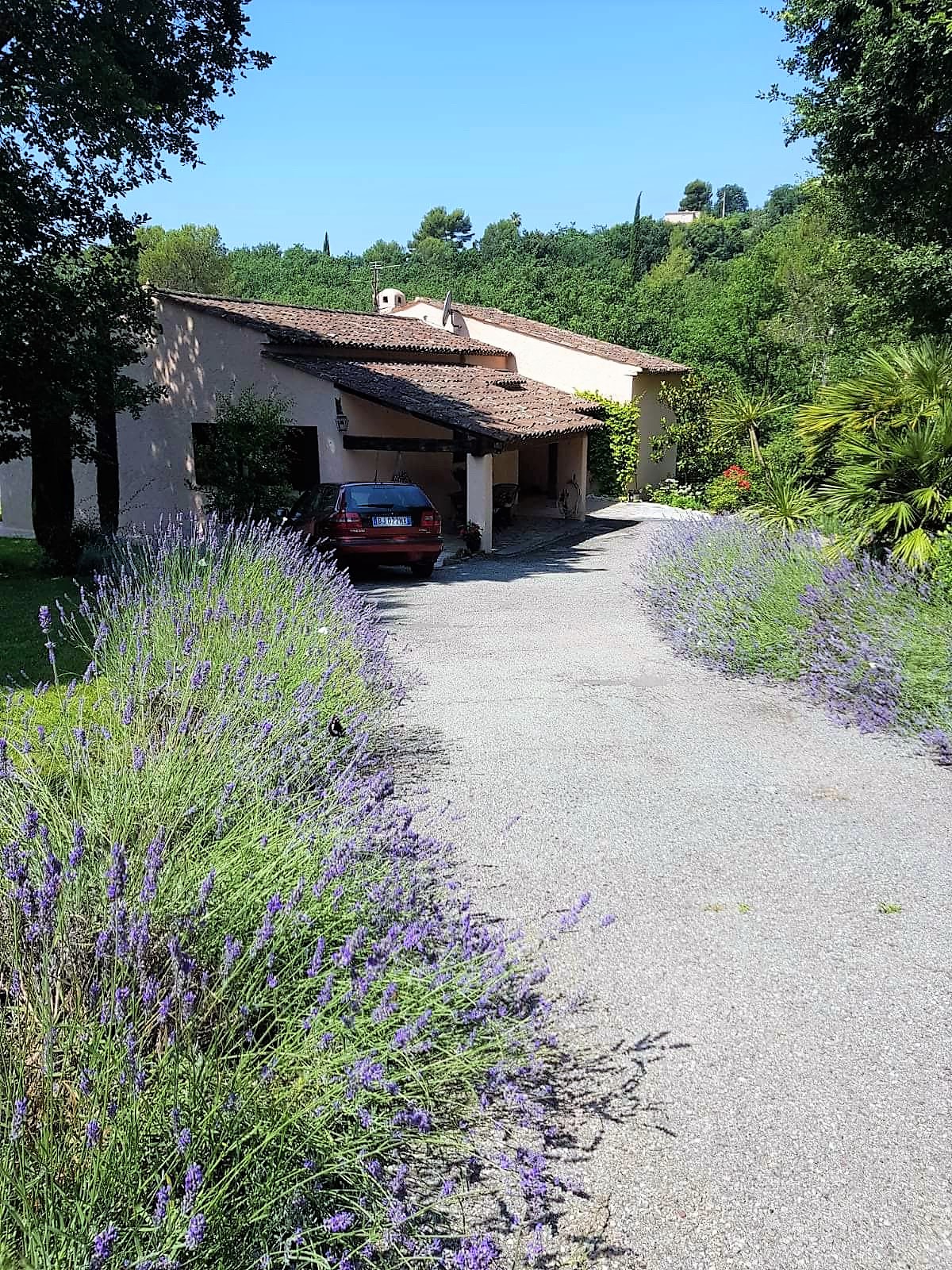 Extérieur de la maison de vacances SINE TEMPORE VENCE