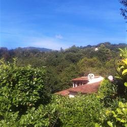 Outside holiday house SINE TEMPORE VENCE