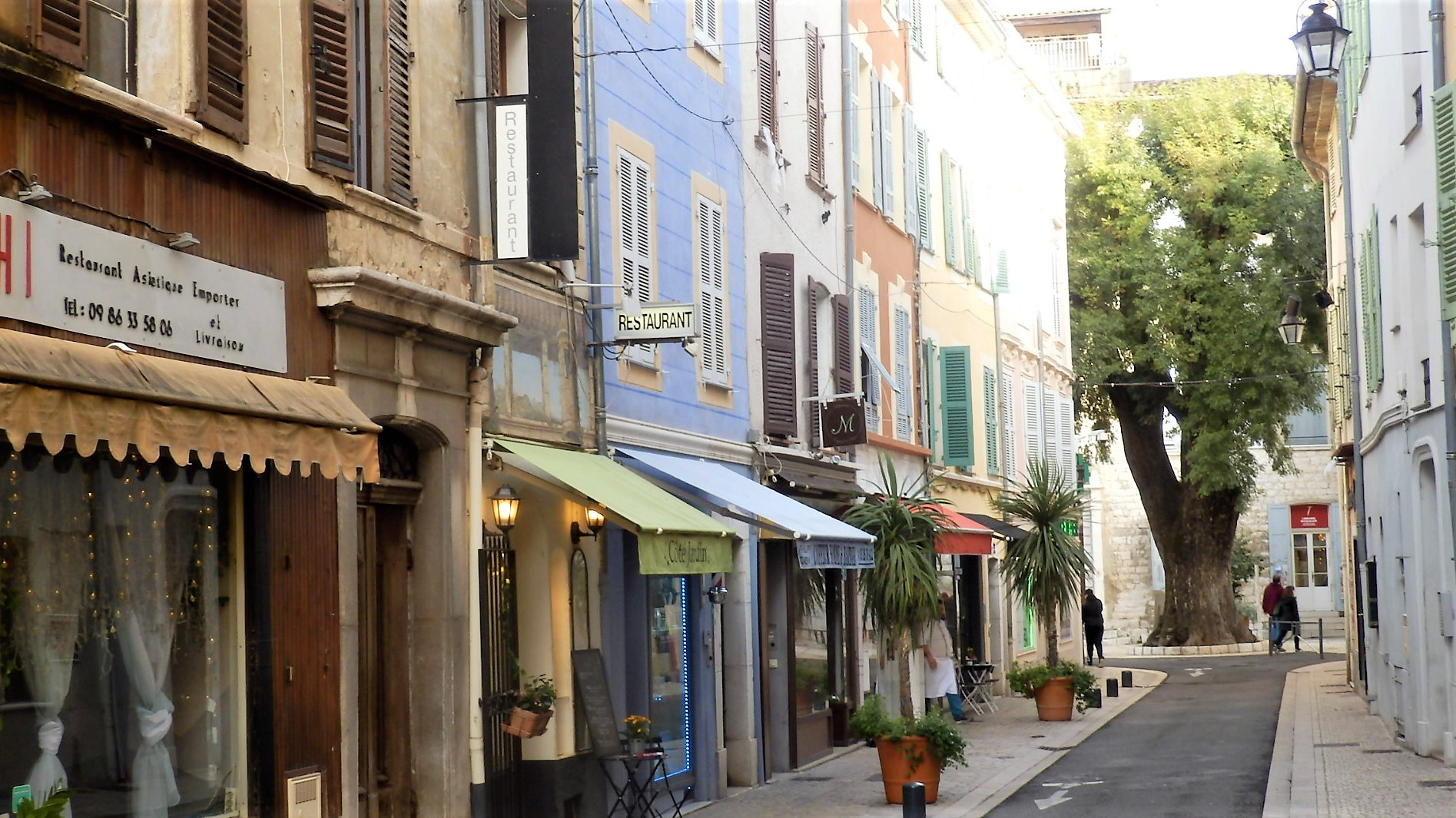 visitez Vence au départ de la maison de vacances