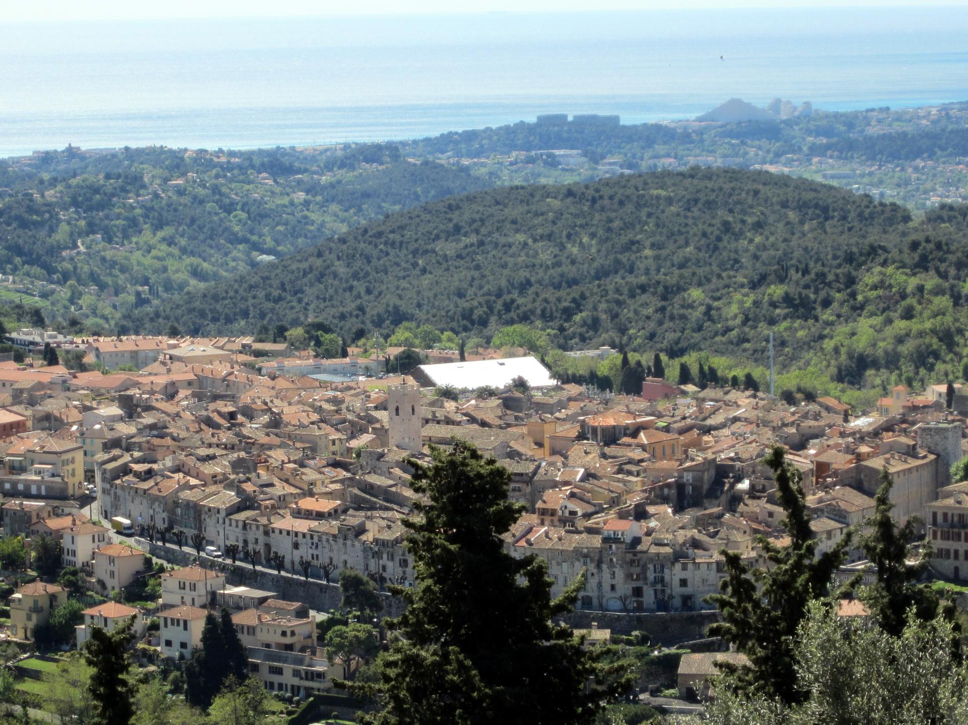 Vence vue aérienne